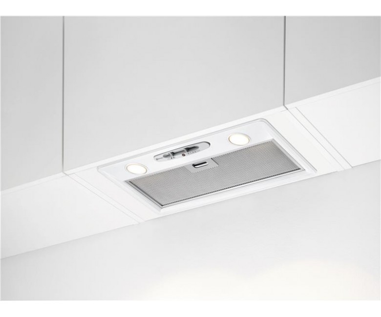 Витяжка Electrolux вбудована, 52см, 600м.куб/год., білий ELECTROLUX  LFG525W LFG525W