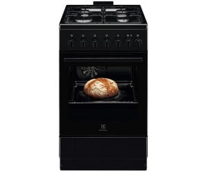 Плита Electrolux комбінована, 57л, 50x60см, конвекція, чорний  ELECTROLUX LKK520022K