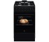 Плита Electrolux комбінована, 57л, 50x60см, конвекція, чорний ELECTROLUX  LKK520022K LKK520022K