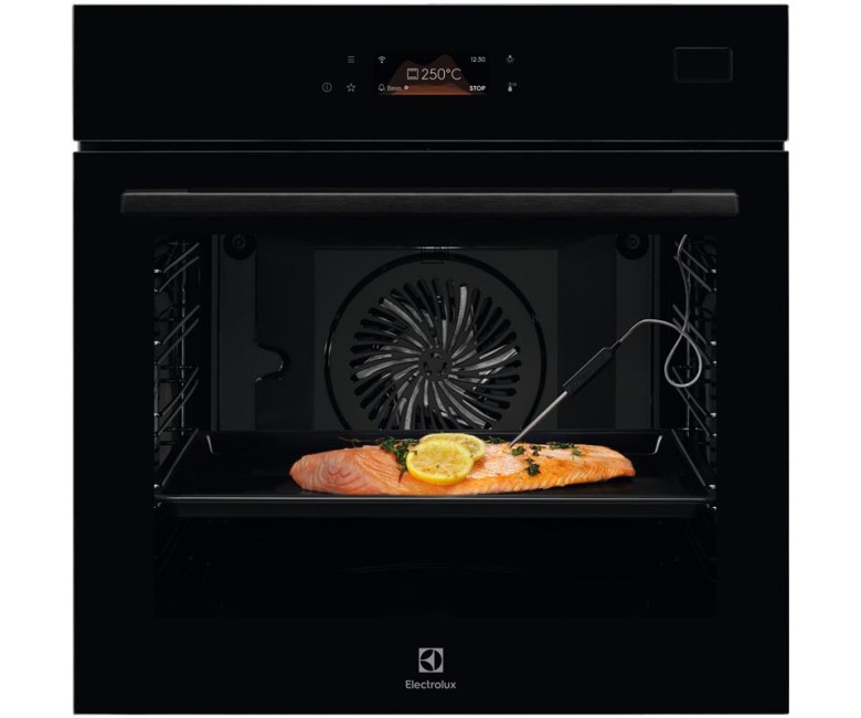 Духова шафа Electrolux електрична, 70л, А++, пара, дисплей, конвекція, ф-ція пароварки, чорний ELECTROLUX  LOB8S39WZ LOB8S39WZ