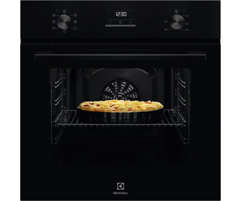 Духова шафа Electrolux електрична, 65л, A, дисплей, конвекція, чорний ELECTROLUX  LOH3H00BK LOH3H00BK