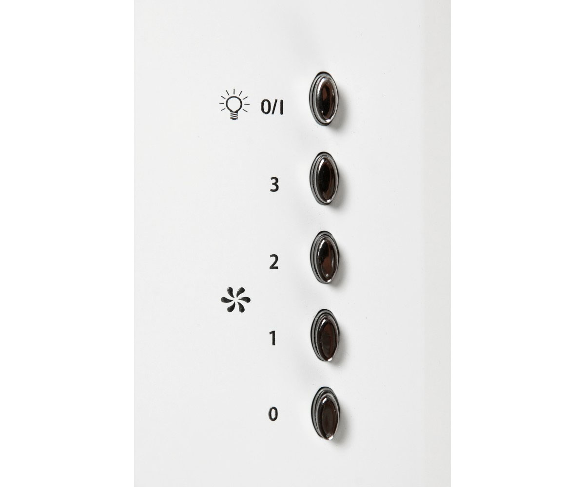 Купольная вытяжка 90 см  BORA 1200 LED SMD 90 WH 10433:Фото 5