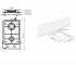 Варочная поверхность  NORMA 30 IS CF 10602:Чертеж 