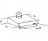 Вытяжка плоская 50 см  LINE I 50 BG 5990:Чертеж 