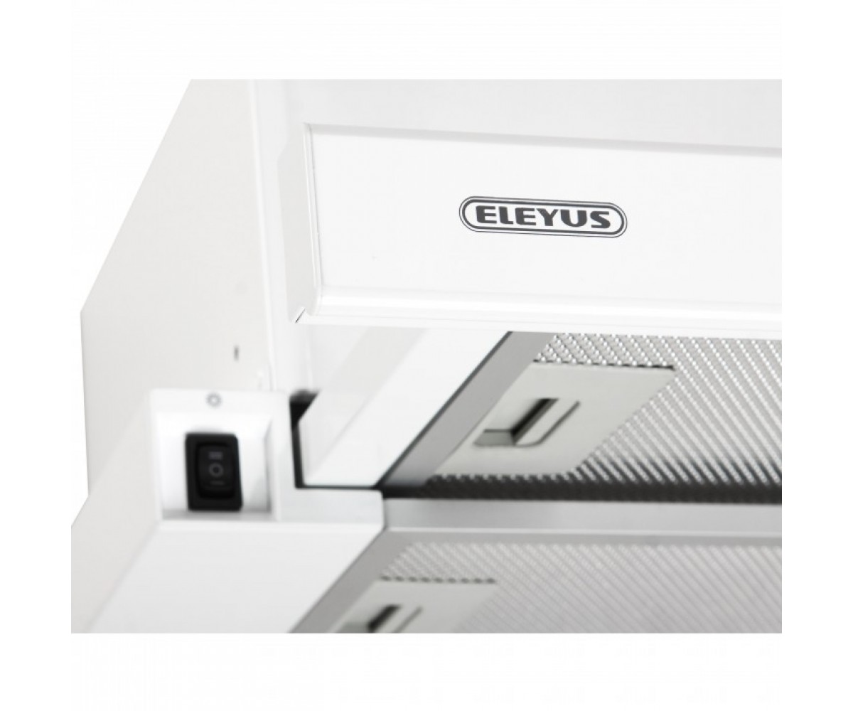 Встраиваемая телескопическая вытяжка 60 см  STORM 960 LED SMD 60 WH 6084:Фото 3