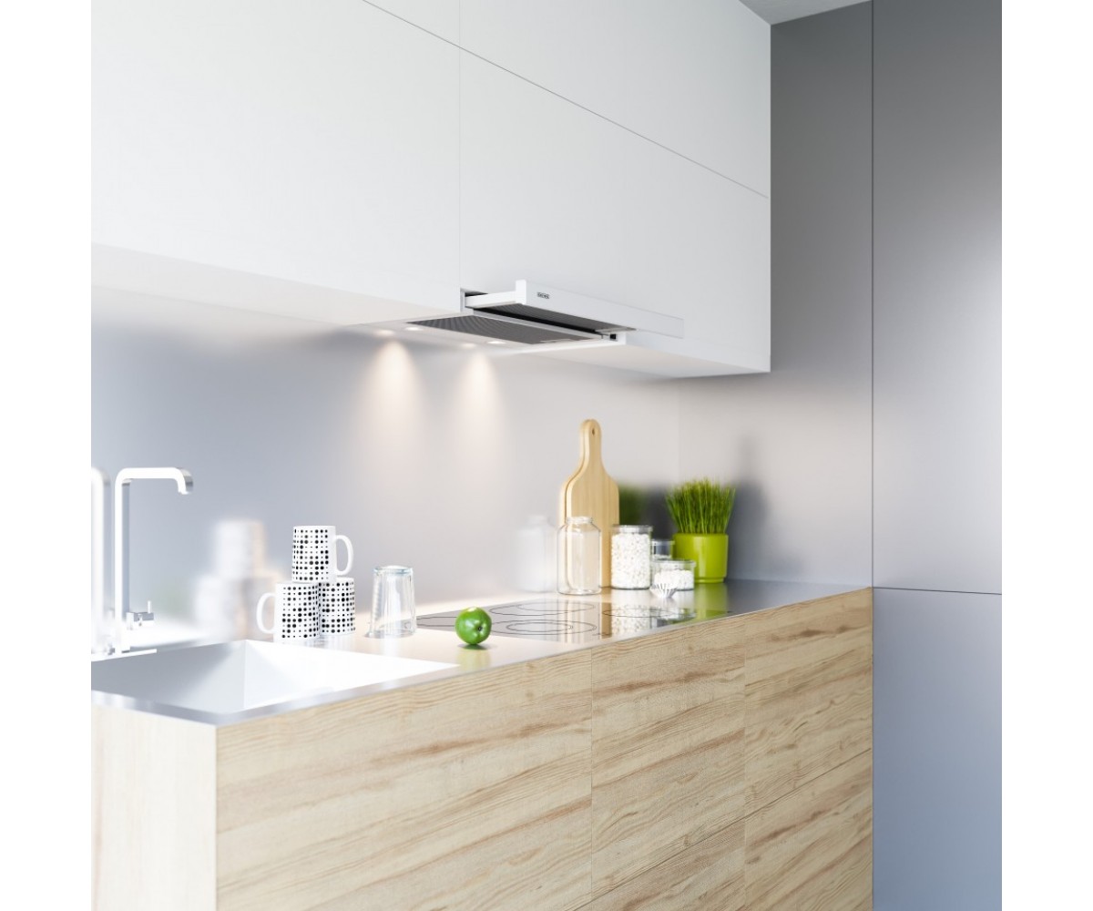Вытяжка 60 см  STORM 1200 LED SMD 60 WH 6089:Фото 6