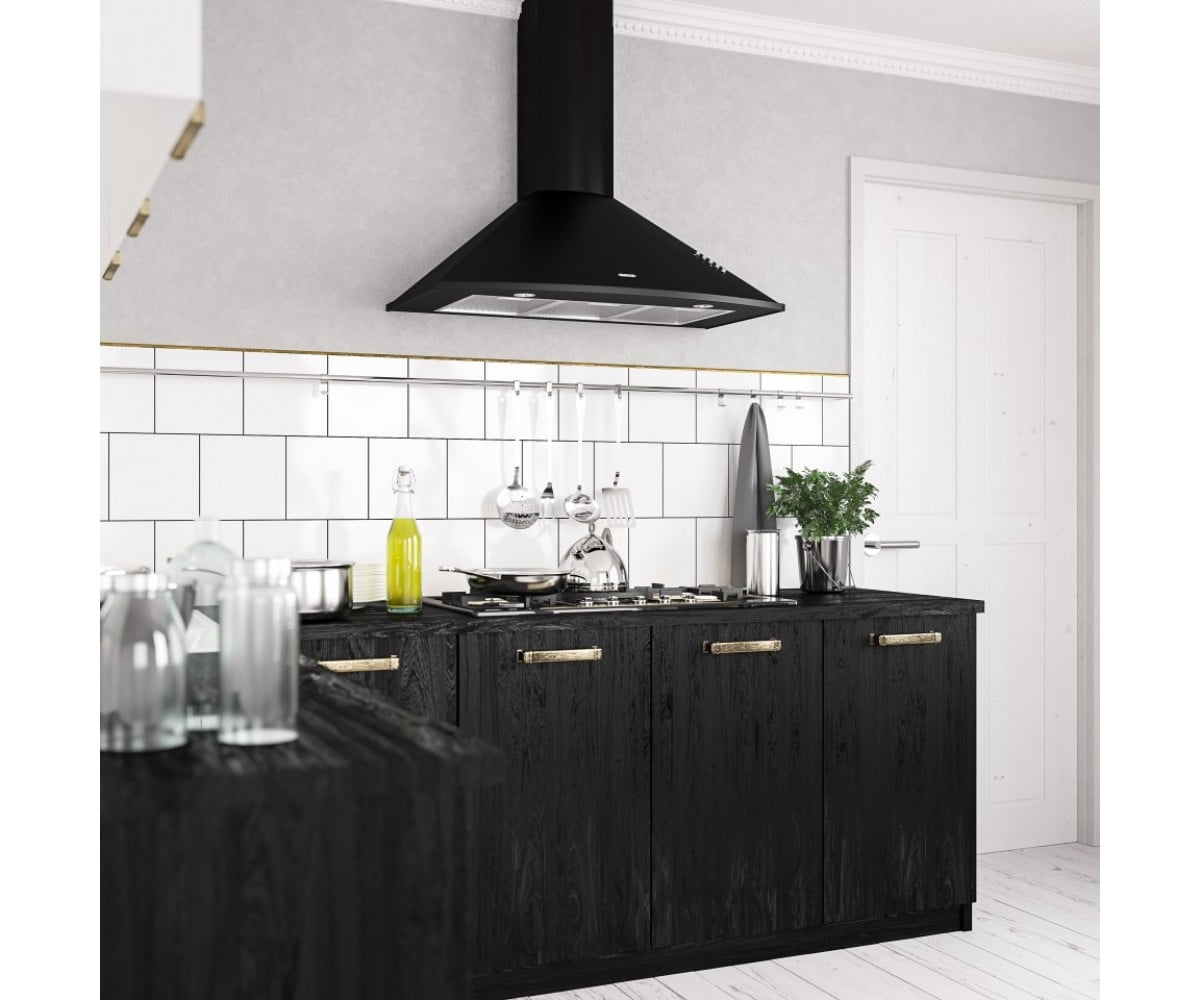Вытяжка купольная 90 см  BORA 1000 LED SMD 90 BL 6097:Фото 8