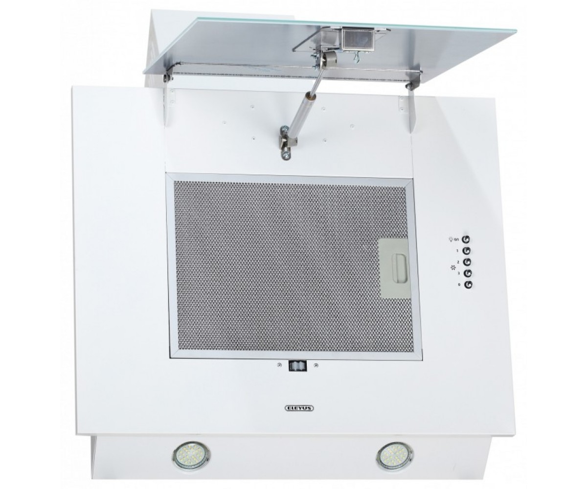 Вытяжка декоративная наклонная  TITAN A 750 LED SMD 60 WH 6123:Фото 3