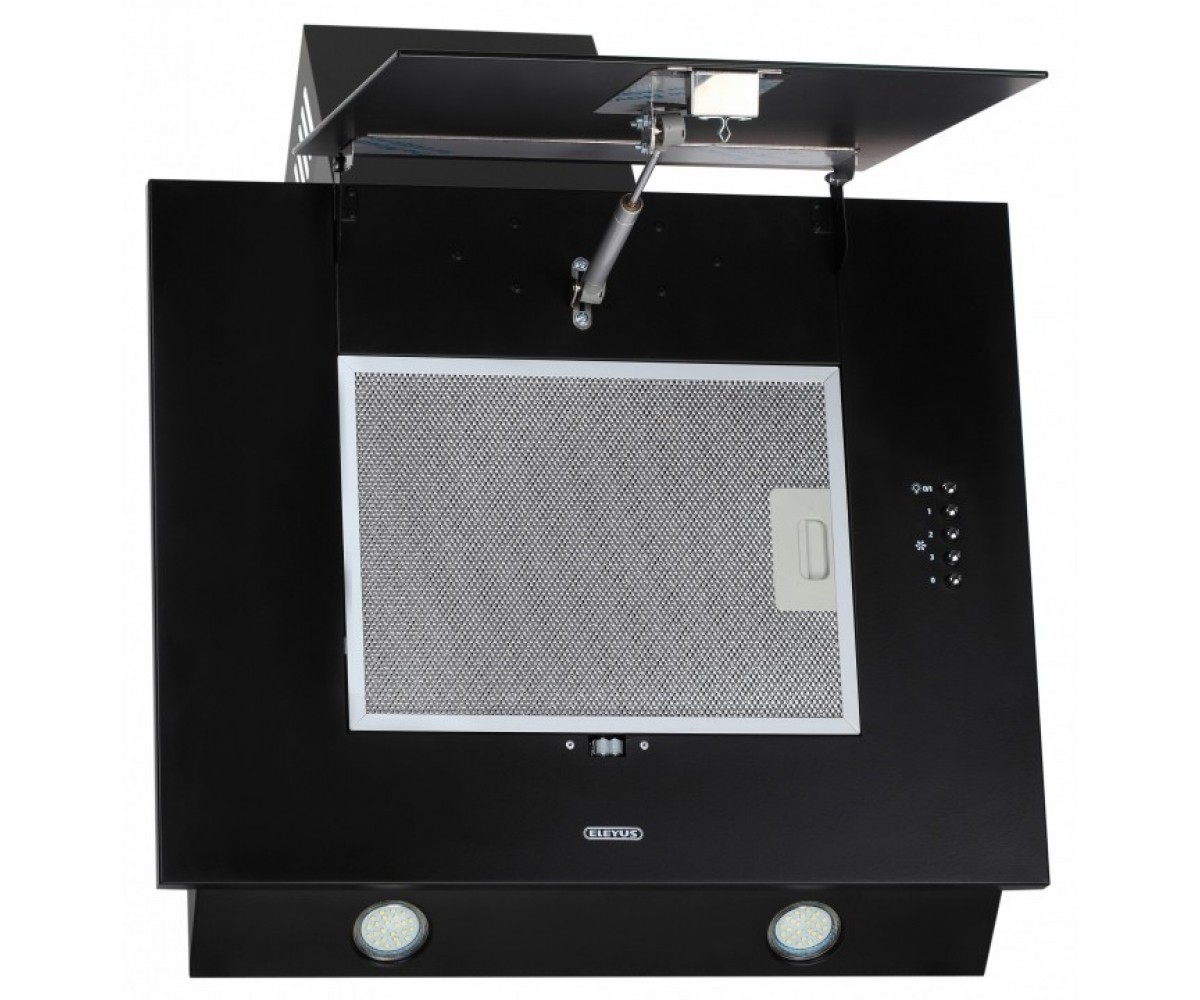 Вытяжка с декоративным стеклом  TITAN A 750 LED SMD 60 BL 6124:Фото 3