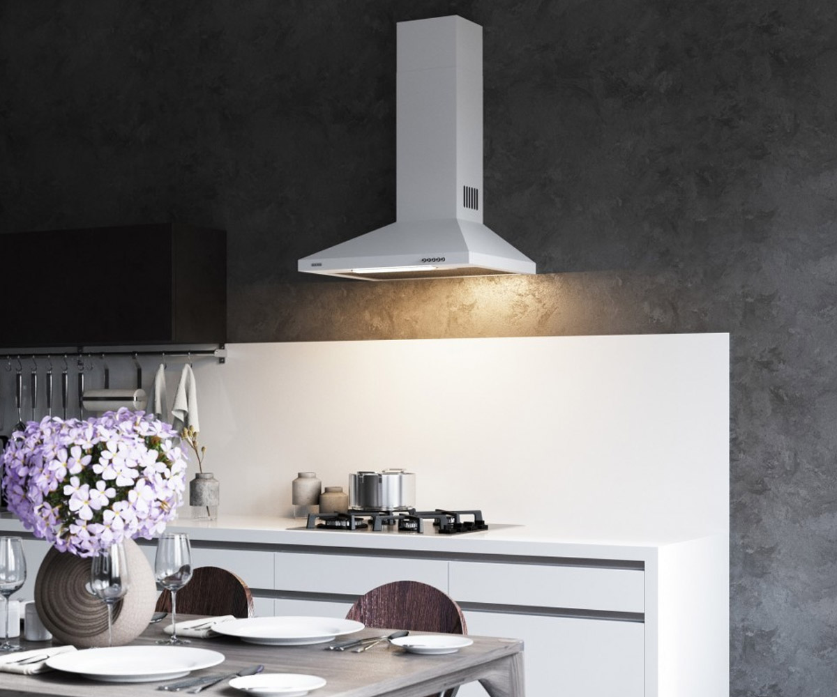 Вытяжка купольная 50 см  KLEO 700 50 WH 6307:Фото 2