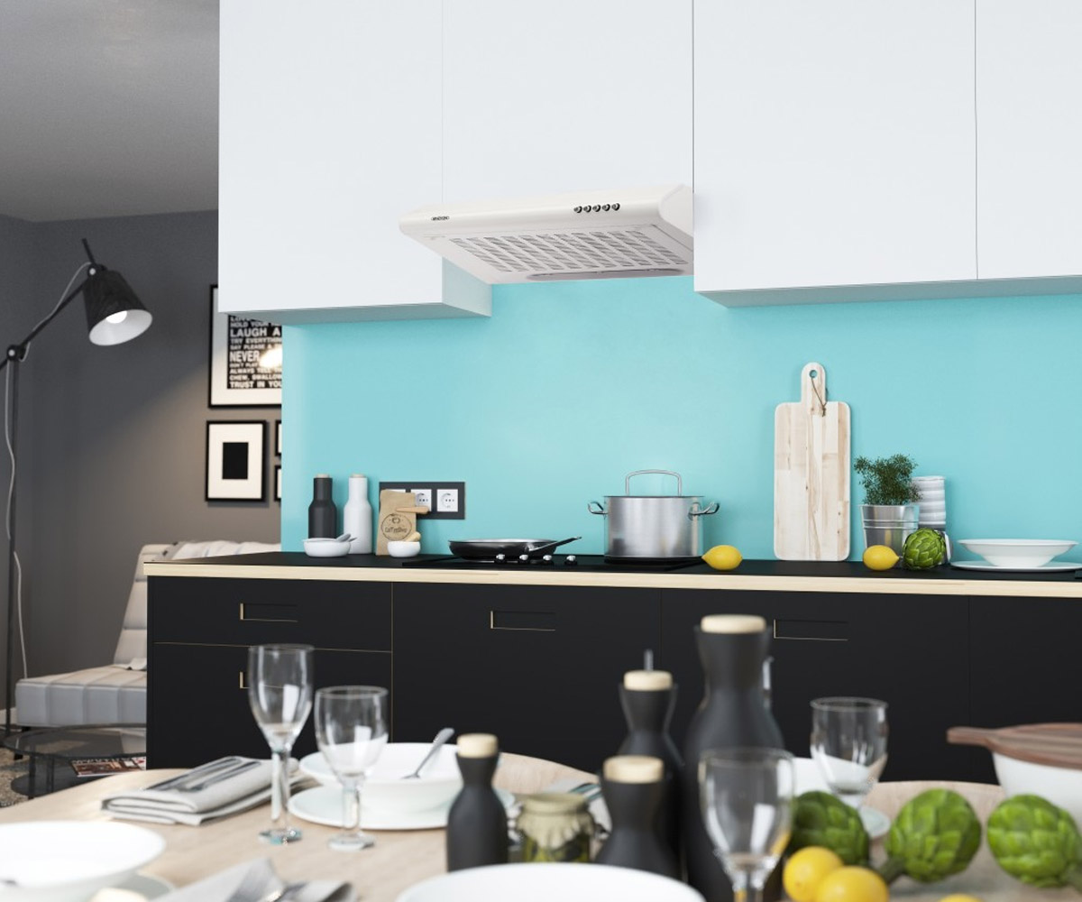 Кухонная вытяжка  VIZOR 50 WH 7200:Фото 2