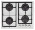 Газова поверхня ELEYUS VITA 60 WH C 8413 8413