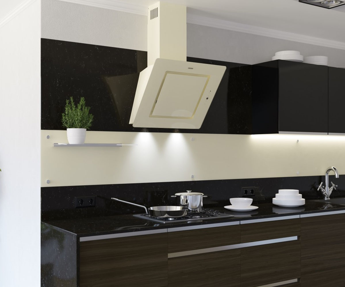 Вытяжка сенсорная  VENERA A 1200 LED SMD 60 BG 8899:Фото 3