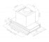 Слайдерная вытяжка  BOX IN BOX IN IX/A/90:Фото 7