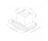 Полновстраиваемая вытяжка  BOX IN PLUS IXGL/A/120:Чертеж 