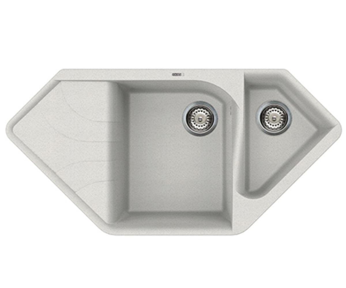 Гранітна мийка на дві чаші ELLECI EGO EGO CORNER 52 EGO CORNER 52