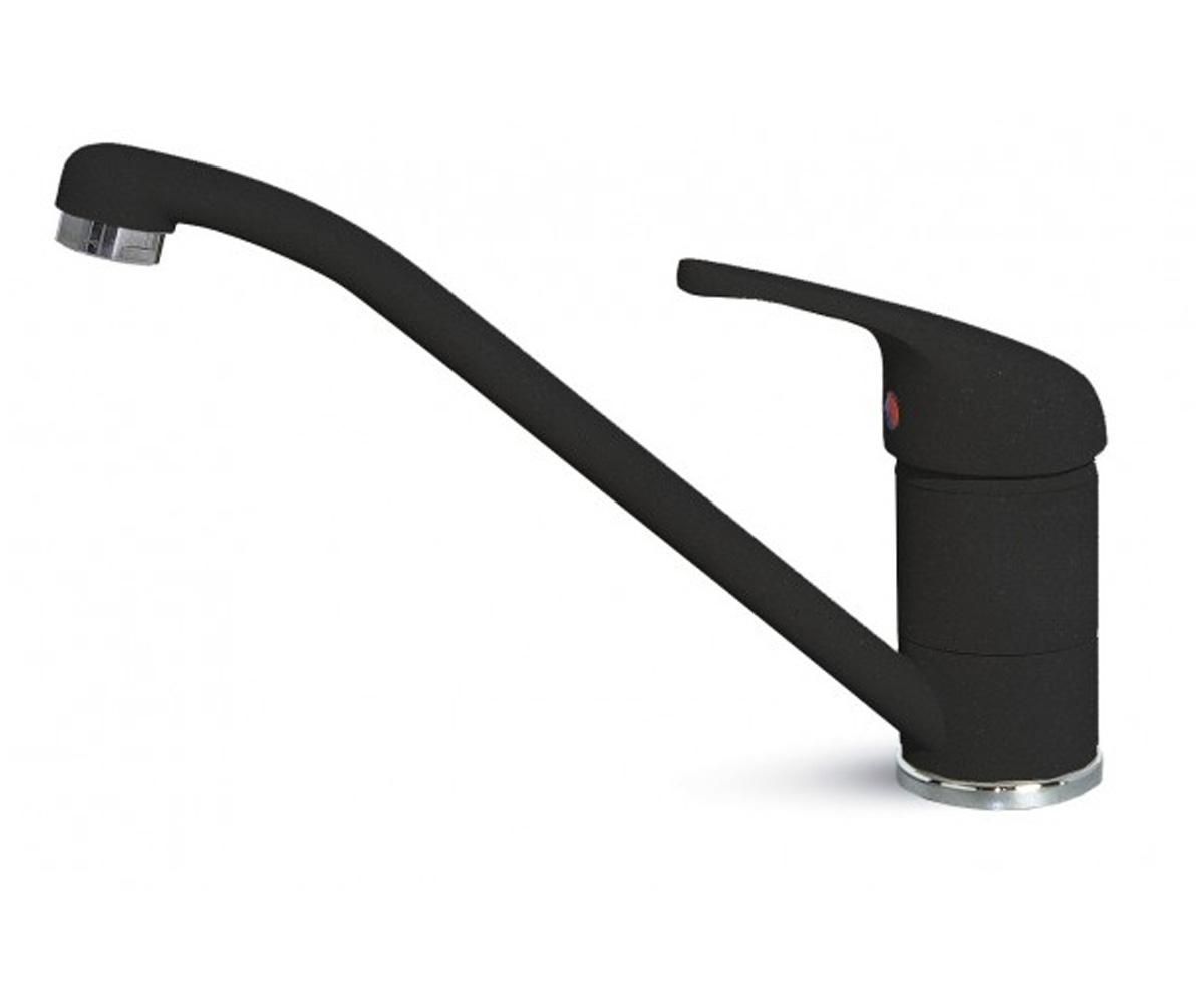 Гранитный кухонный смеситель ELLECI MINERVA MINERVA BLACK 86 MINERVA BLACK 86