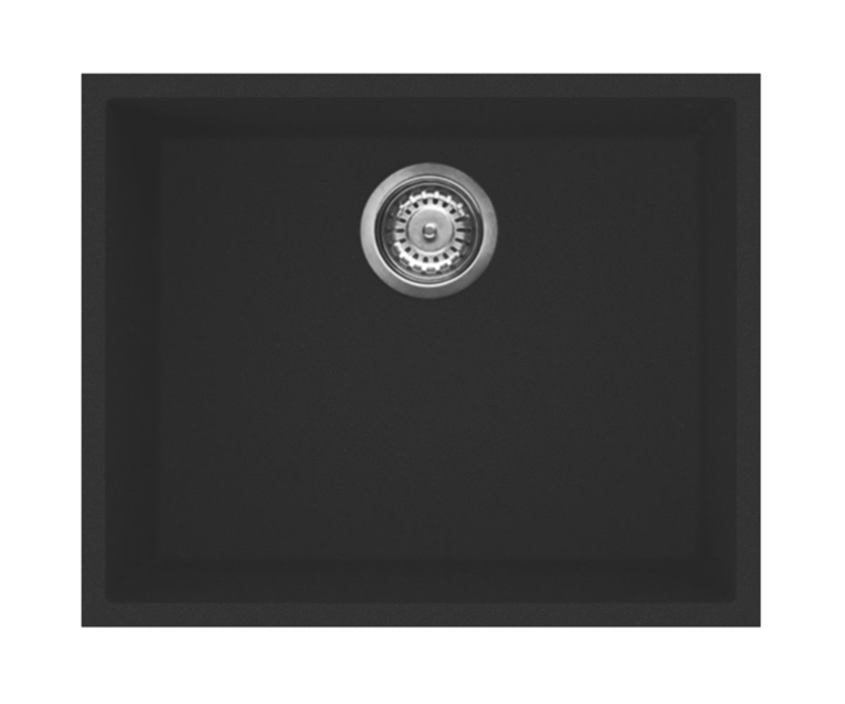 Кухонна мийка ELLECI  Q 105 UNDER TOP BLACK K86 Q 105 UNDER TOP BLACK K86