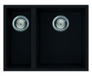 Мойка гранитная с двумя чашами ELLECI 150 Q 150 UNDER TOP 59