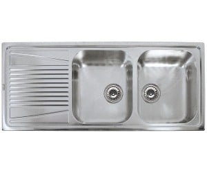 Мийка на дві чаші ELLECI RIVER 500 RIVER 500 DX SATINATO