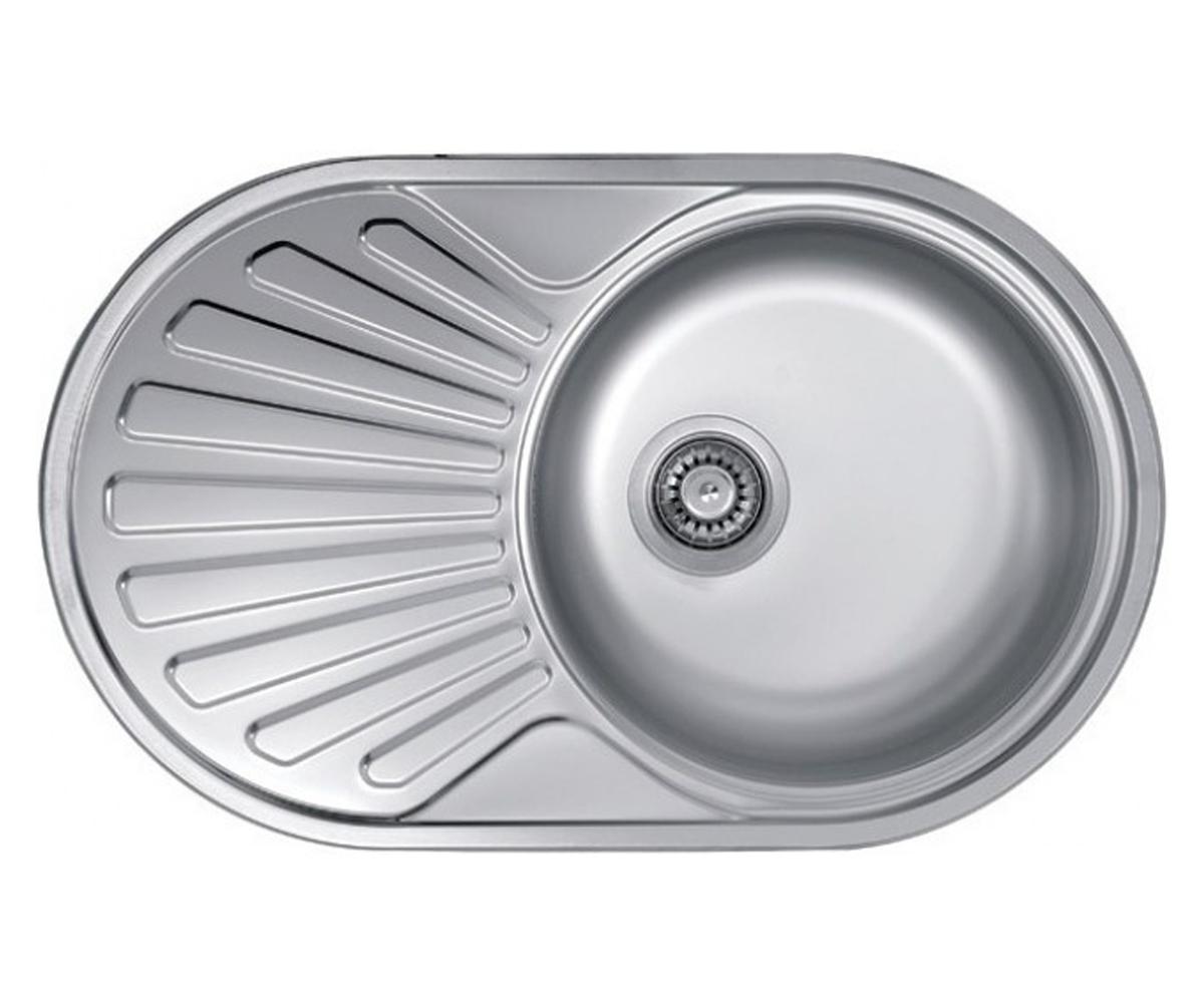Кухонна мийка лівостороння ELLECI SPECIAL 770 SPECIAL 770 RD (DX) SATINATO SPECIAL 770 RD (DX) SATINATO