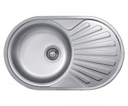 Кухонна мийка правобічна ELLECI SPECIAL 770 SPECIAL 770 RS (SX) SATINATO