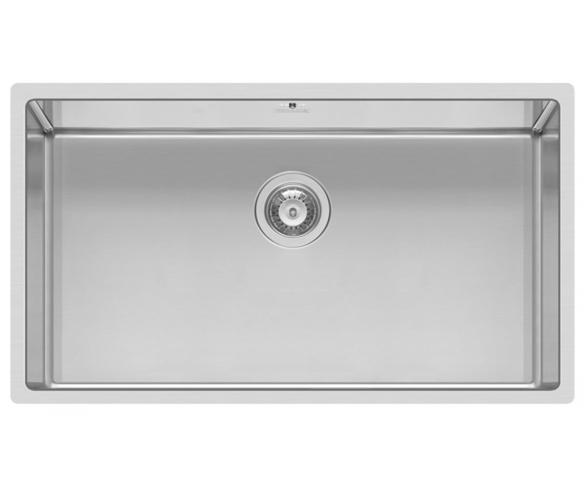 Мийка із сталі ELLECI SQUARE SQUARE 720 1V R14 UNDER TOP SQUARE 720 1V R14 UNDER TOP