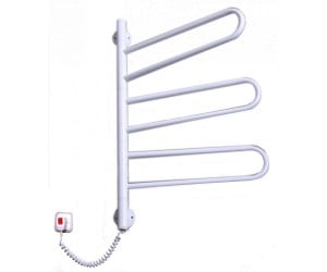 Поворотний полотенцесушитель ЕЛНА-СЕРВІС ЕЛНА-СЕРВІС ФЛЮГЕР FLUGER-3 WHITE