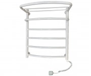 Правый полотенцесушитель ЭЛНА-СЕРВИС КАСКАД KASKAD-6 S POLKOY WHITE 620X530 R