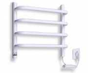 Правый полотенцесушитель ЭЛНА-СЕРВИС СТАНДАРТ STANDART-4 WHITE 440X480 R