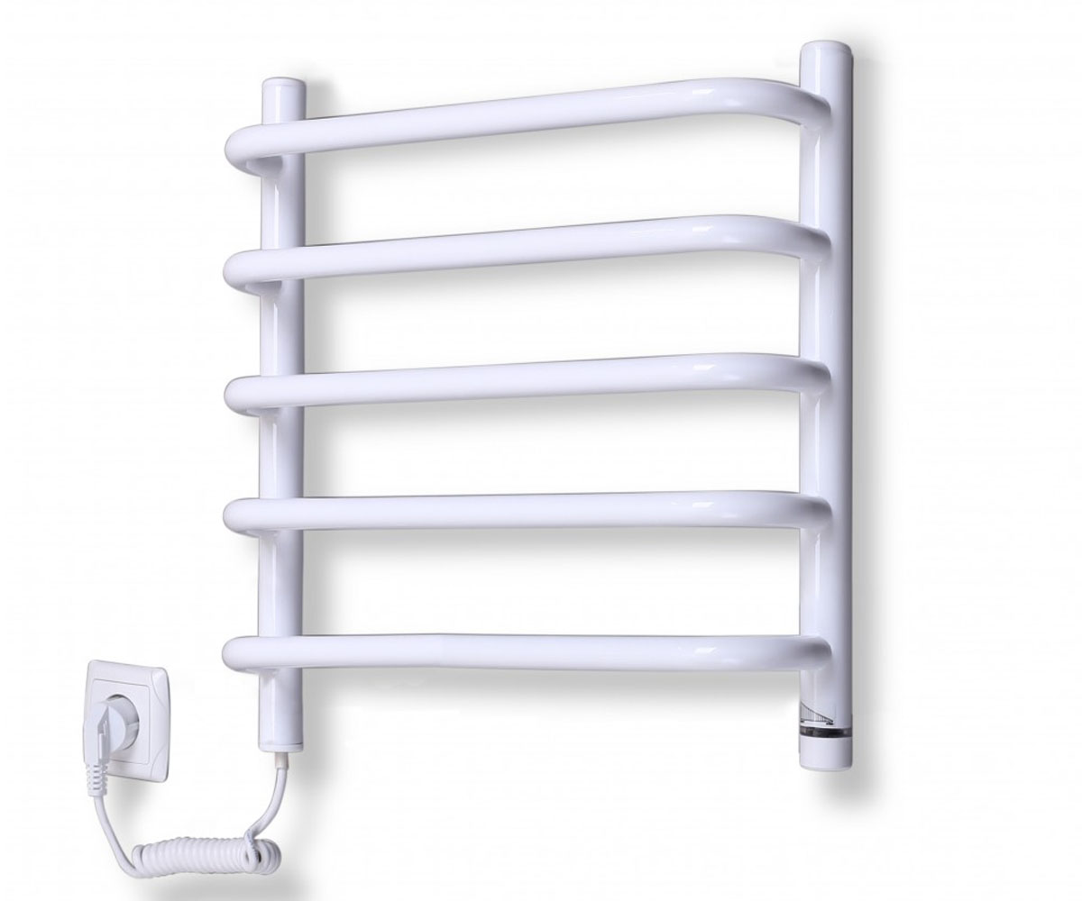 Лівий полотенцесушитель ЕЛНА-СЕРВІС ЕЛНА-СЕРВІС СТАНДАРТ STANDART-5 WHITE 540X480 L STANDART-5 WHITE 540X480 L