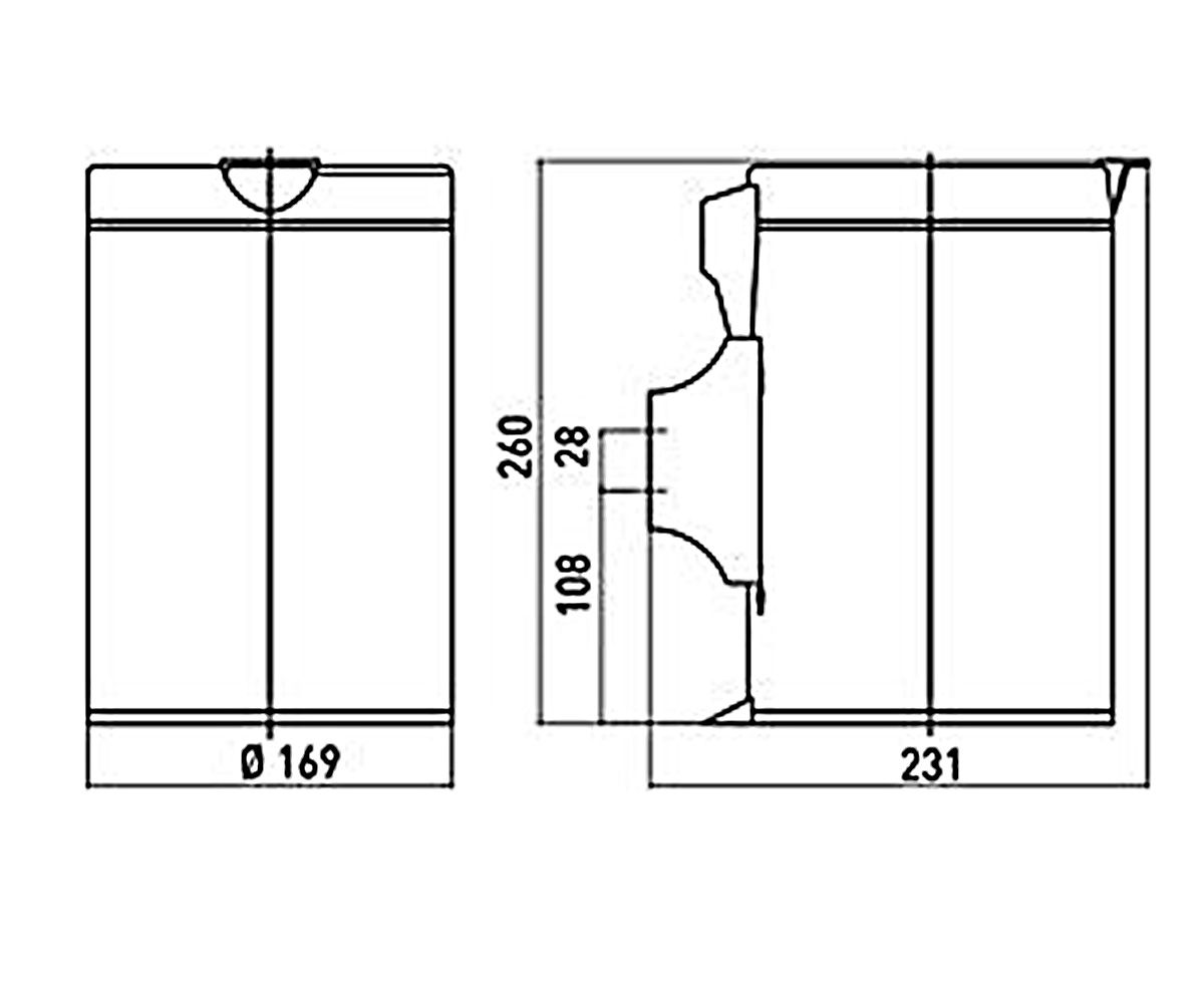 Корзина  SYSTEM 2 3553 001 00:Чертеж 
