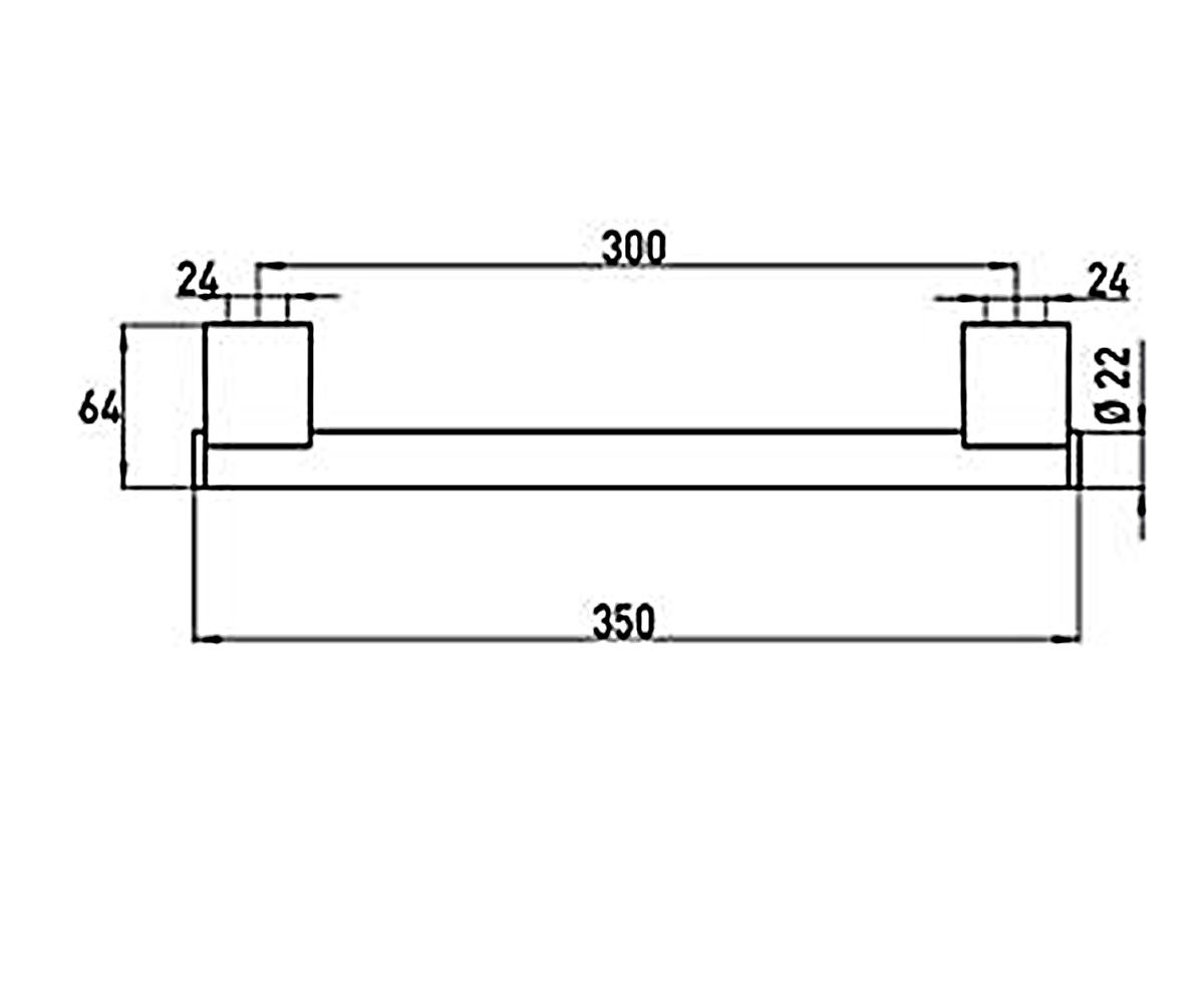 Поручень  SYSTEM 2 3570 001 30:Чертеж 
