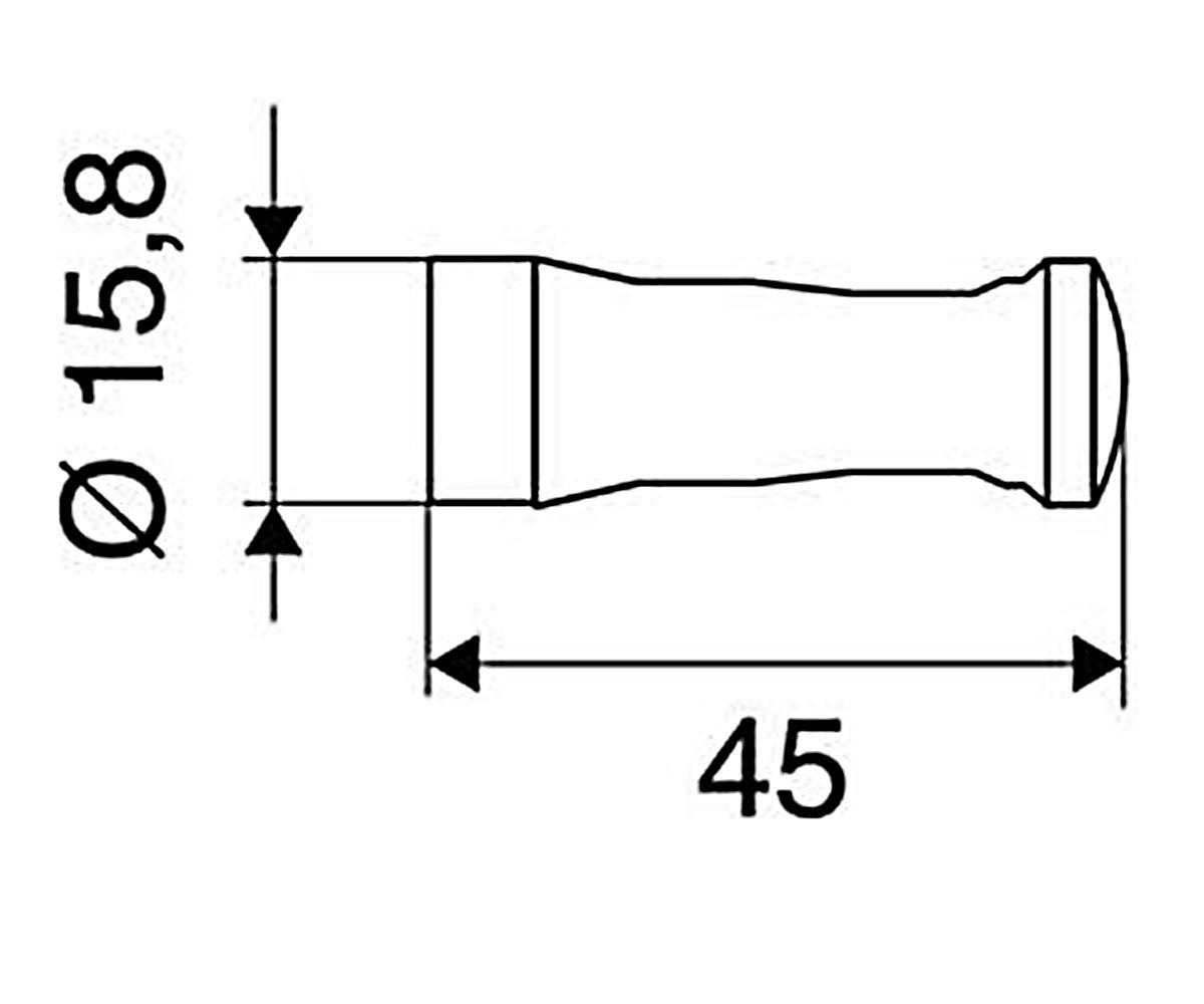 Крючок  RONDO 2 5075 001 01:Чертеж 