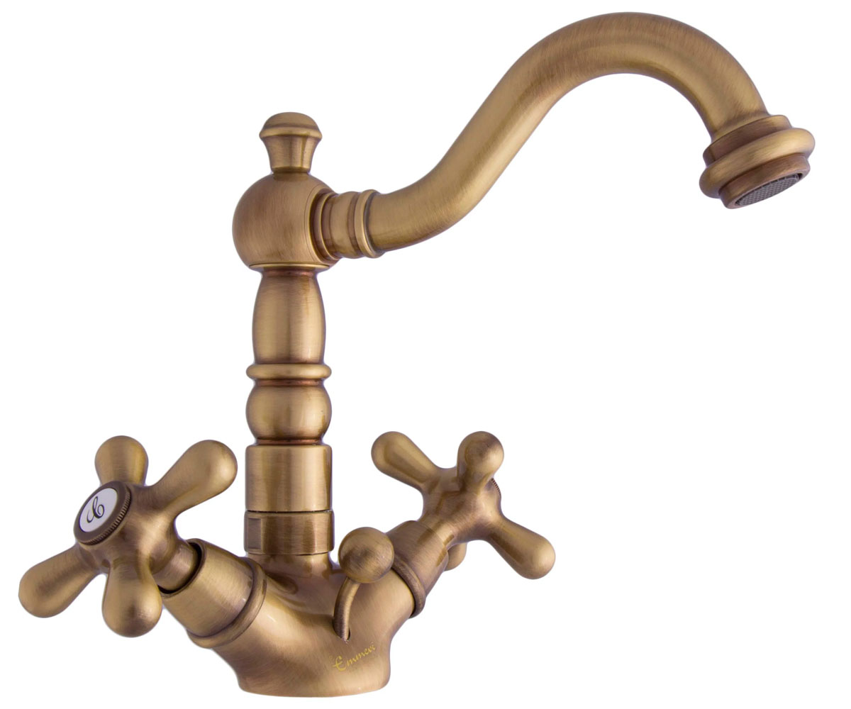 Змішувач з донним хлипаком EMMEVI DECO OLD BR12615 BR12615