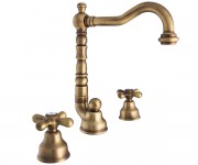 Змішувач на 3 отвори EMMEVI DECO OLD BR12643
