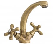Змішувач з донним хлипаком EMMEVI DECO CLASSIC BR12913