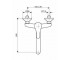 Смеситель для куxни  WINNY CR95005:Чертеж 