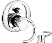 Змішувач прихованого монажа EMMEVI TWIST CS6619