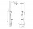 Душевая система  RAIN WHITE ARAC.SY.881WT-N:Чертеж 