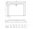Акриловый поддон 120х90 см  FORMA COMPACT BREX.FOR12WHC:Чертеж 