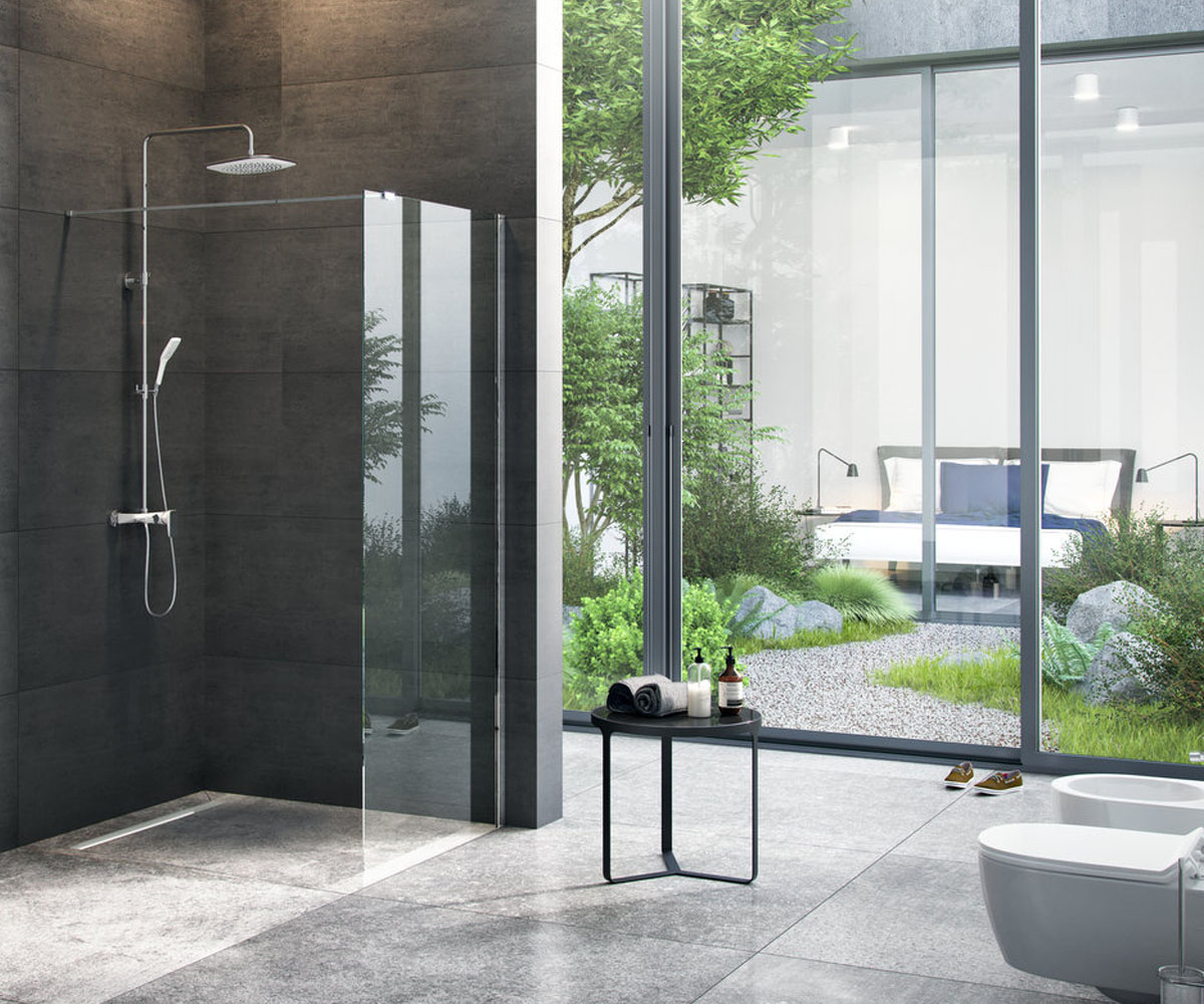 Душевая перегородка 120 см  WALK-IN KAAC.1506.1200.LP:Фото 2