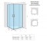 Душевая кабина квадратная 80х80 см  SHOWER KAAC.1802.800:Чертеж 