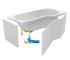 Ліва панель 195 см EXCELLENT BE SPOT OBEX.BSL.16WH OBEX.BSL.16WH