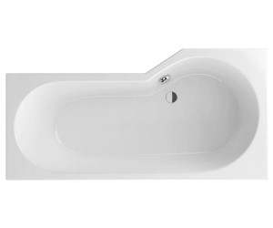 Лівостороння ванна 160 см BE SPOT EXCELLENT BE SPOT WAEX.BSL16WH