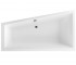 Асиметрична ванна 170 см EXCELLENT M-SFERA WAEX.MSL17WH-BN WAEX.MSL17WH-BN