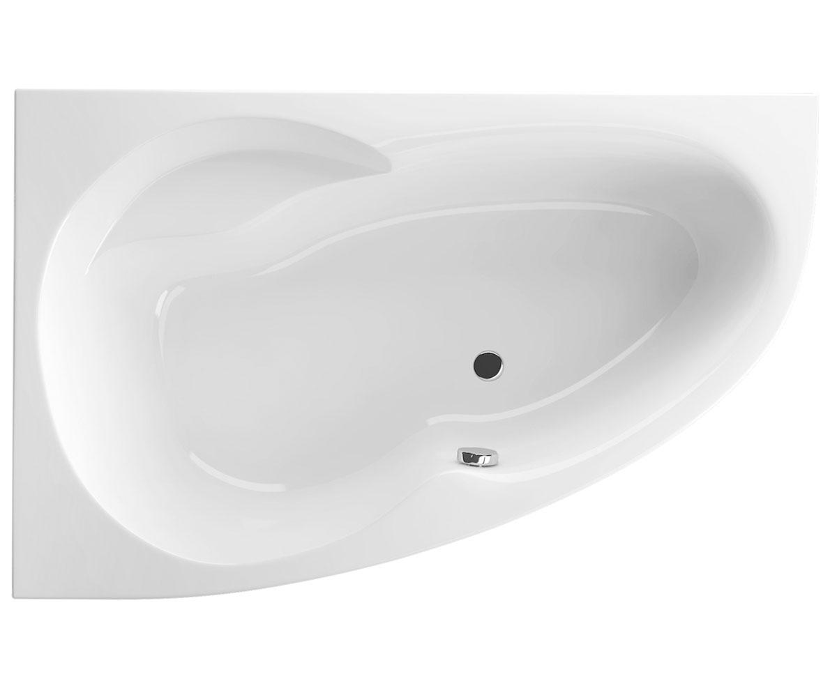 Лівостороння ванна 150 см EXCELLENT NEWA PLUS WAEX.NEL15WH WAEX.NEL15WH