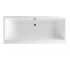 Ванна акрилова з переливом 180х80 см EXCELLENT PRYZMAT LUX WAEX.PRL18WH WAEX.PRL18WH