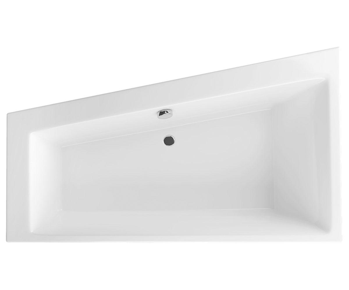 170 см лівостороння асиметрична ванна EXCELLENT SFERA WAEX.SFL17WH WAEX.SFL17WH