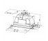Вытяжка для кухни  INCA PLUS HCS LED X A70 FB EXP:Чертеж 